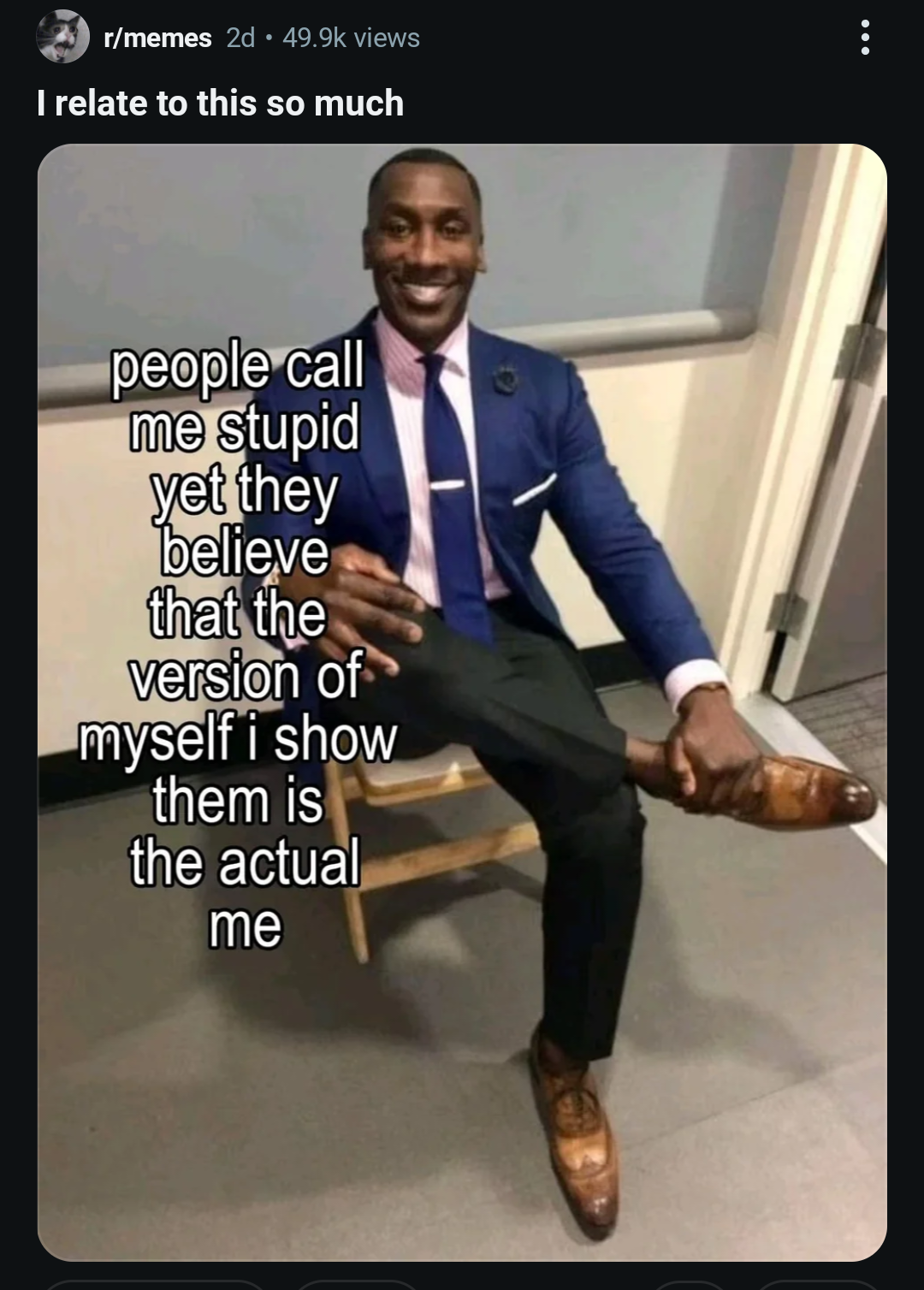 Realme different me - memes content on JollySwipe